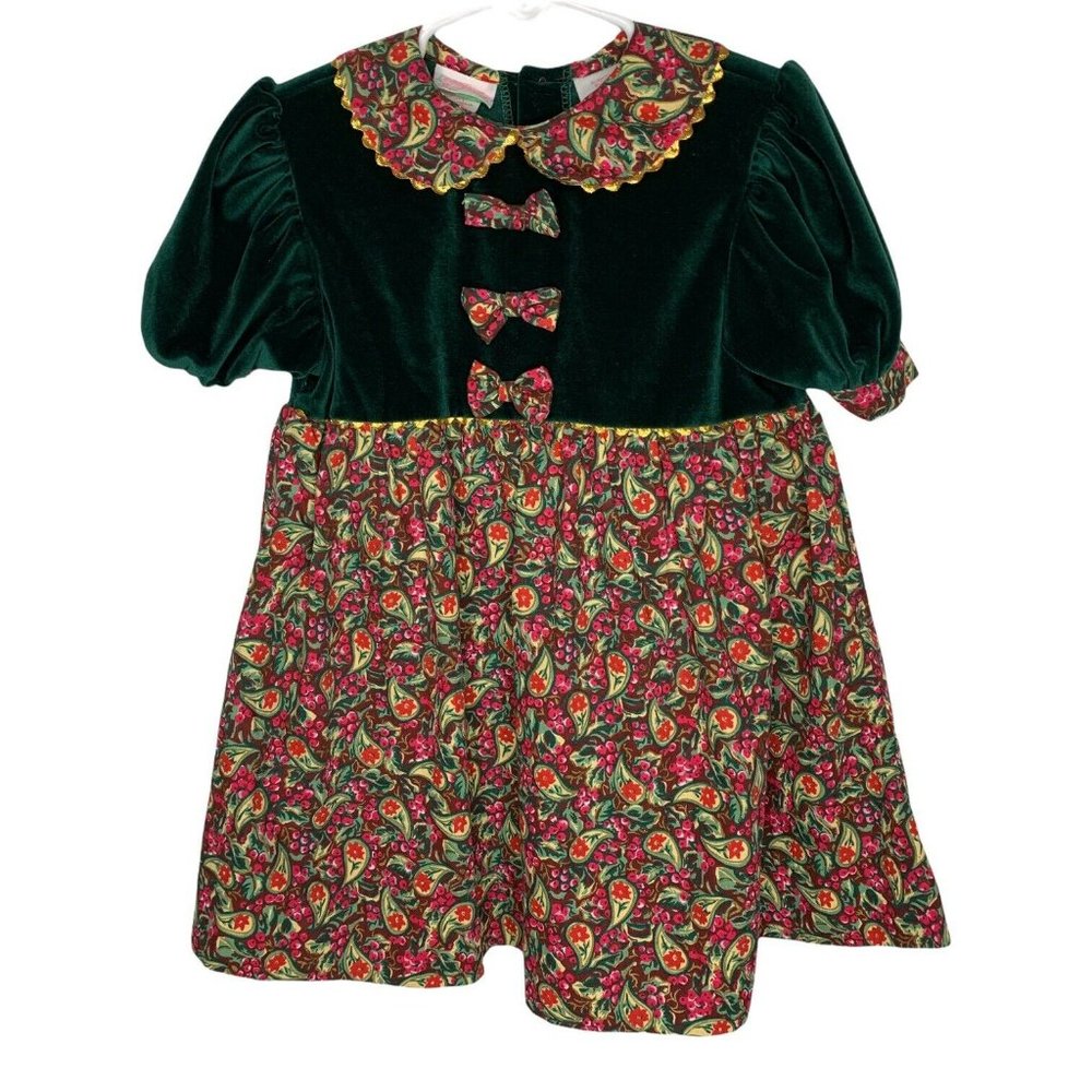 Allison Ann Toddler Girls Holiday Special Occasion Dress size 3T Christmas
